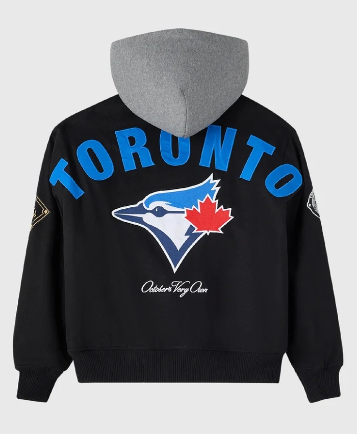 OVO Toronto Blue Jays Insulated Twill Bomber Jacket