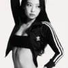 Jennie Adidas Black Track Jacket