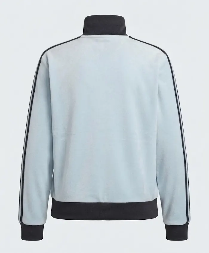Blackpink Jennie Adidas SS26 White Track Jacket