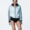 Blackpink Jennie Adidas SS26 White Track Jacket