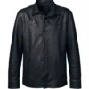 Perez Hilton Not Alone Awards Black Leather Jacket