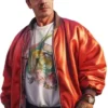 Felix GTA 6 Orange Bomber Jacket