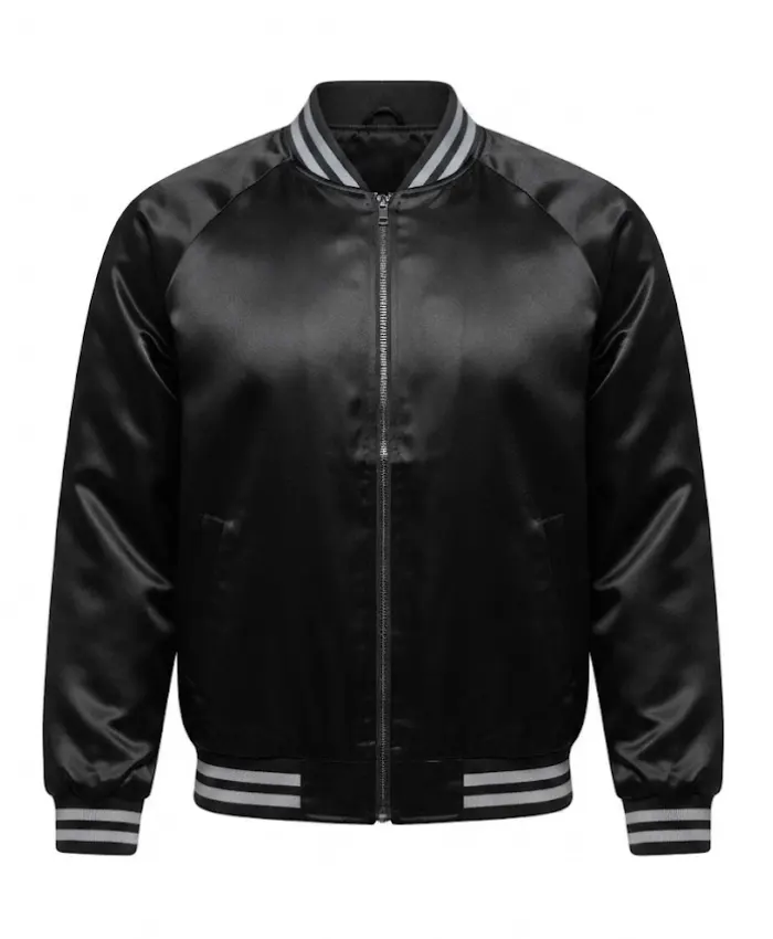 GTA VI Jason Duval Black Bomber Jacket