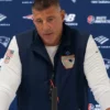 Mike Vrabel NFL Joint Team Press Conference Vest