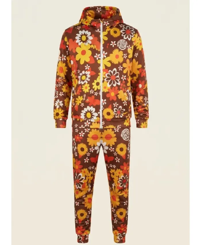 Jakkie Louw South African Music Awards Floral Print Suit