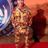 Jakkie Louw South African Music Awards Floral Print Suit