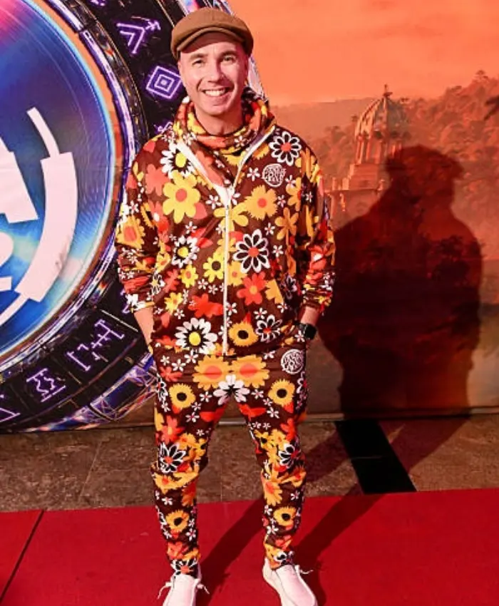 Jakkie Louw South African Music Awards Floral Print Suit