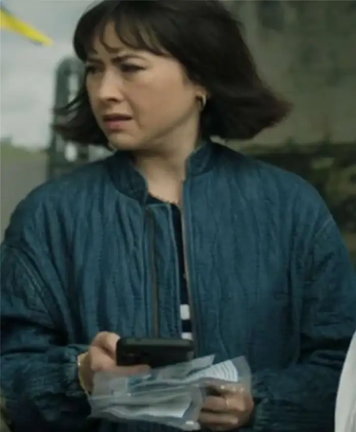 The Chelsea Detective S04 Vanessa Emme Quilted Jacket