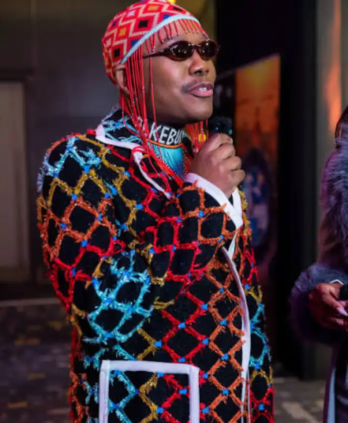 Langa Mavuso South African Music Awards Colorful Jacket