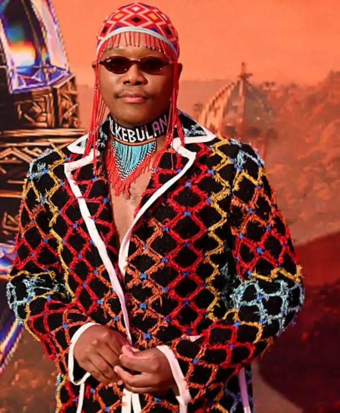 Langa Mavuso South African Music Awards Colorful Jacket