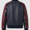 Alexander McQueen SS14 Python Sleeve Bomber Jacket