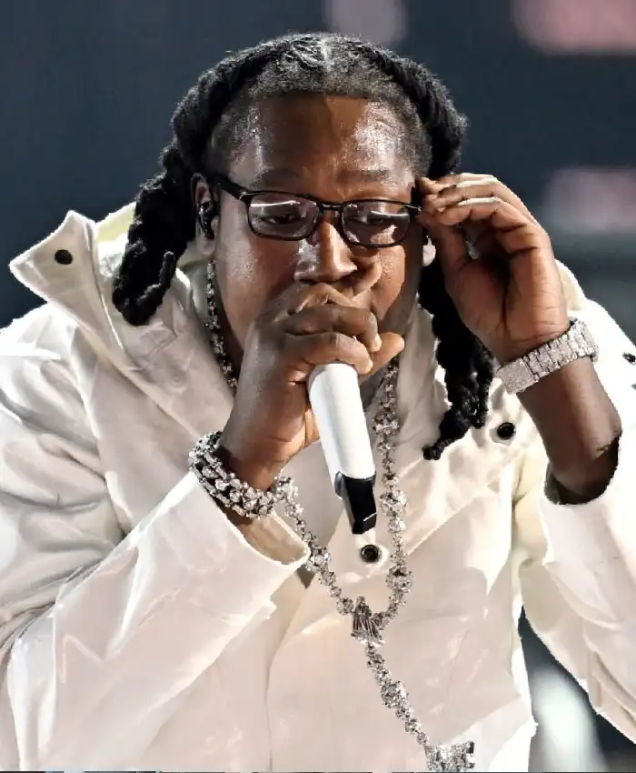 Don Toliver Concert Performance White Jacket