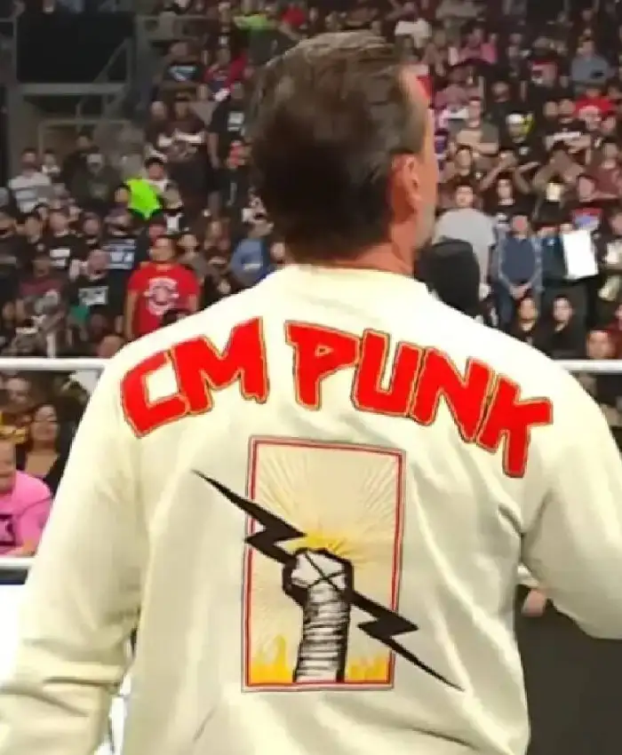 CM Punk Cream Sweatshirt
