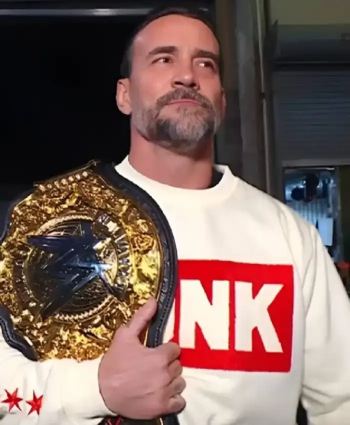 CM Punk Cream Sweatshirt