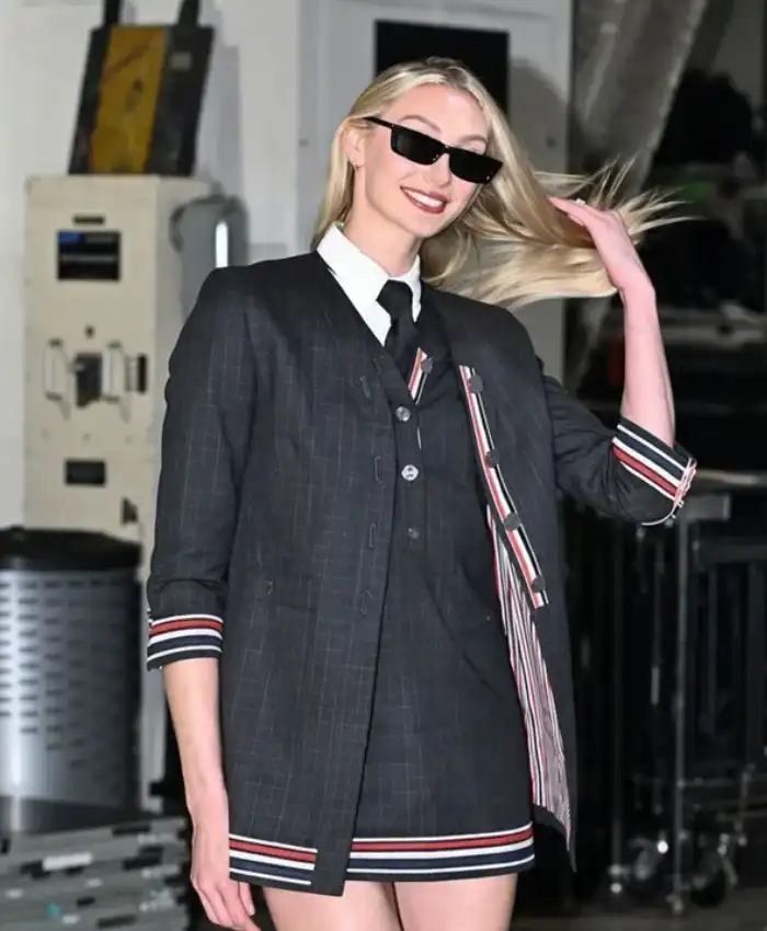 Cameron Brink x Thom Browne Black Jacket