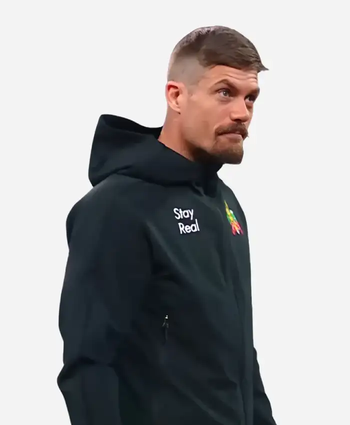 WWE Grayson Waller Stay Real Hooded Jacket