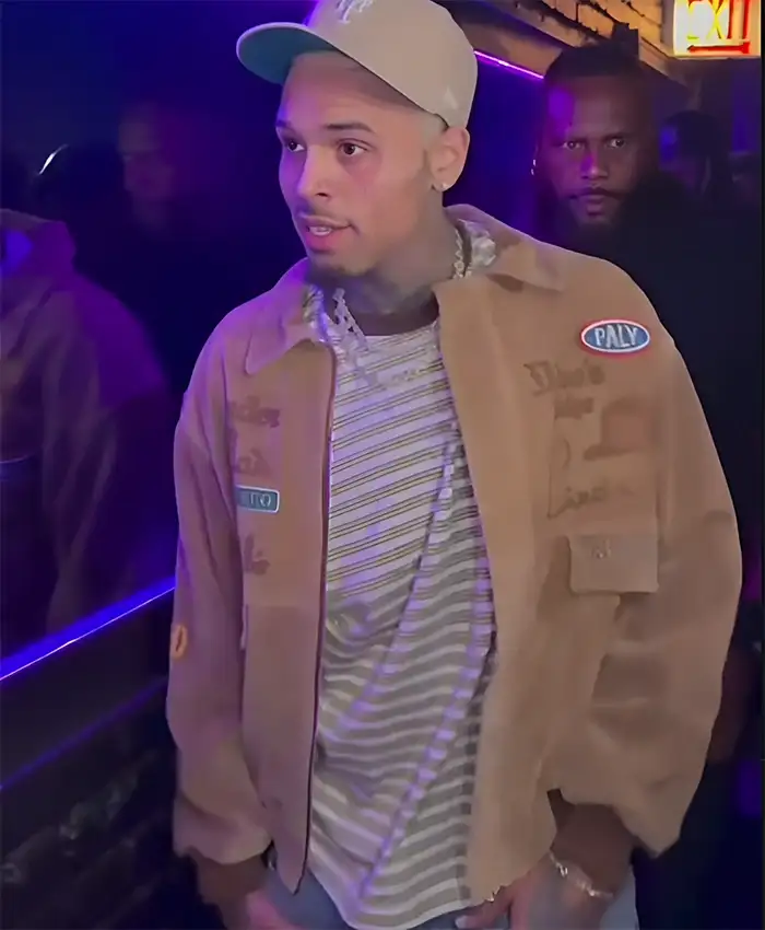 Chris Brown R&B Tour After Party Jacket