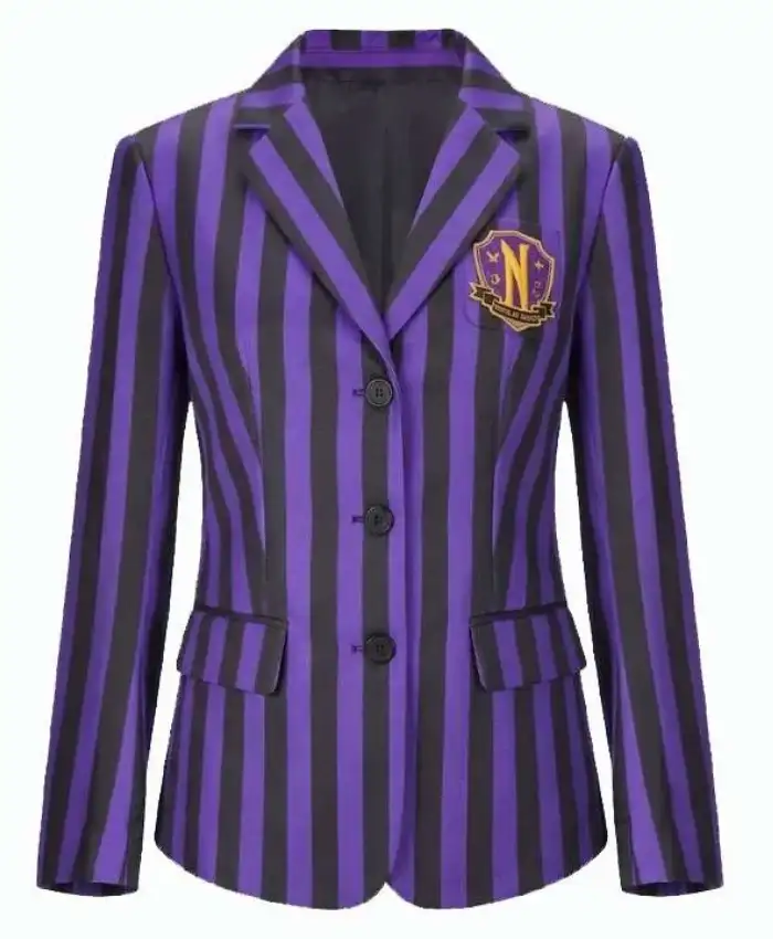 Wednesday Uniform Nevermore Academy Coat