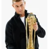 Cristiano Ronaldo Esports World Cup Black Jacket