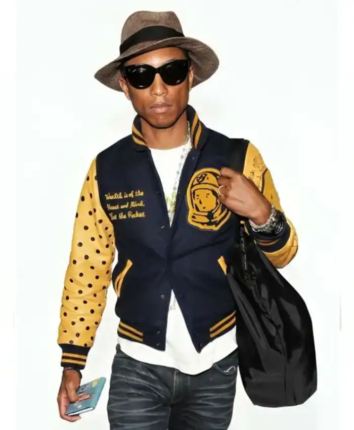 Pharrell Williams Letterman Jacket