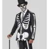Halloween Skeleton Black Suit