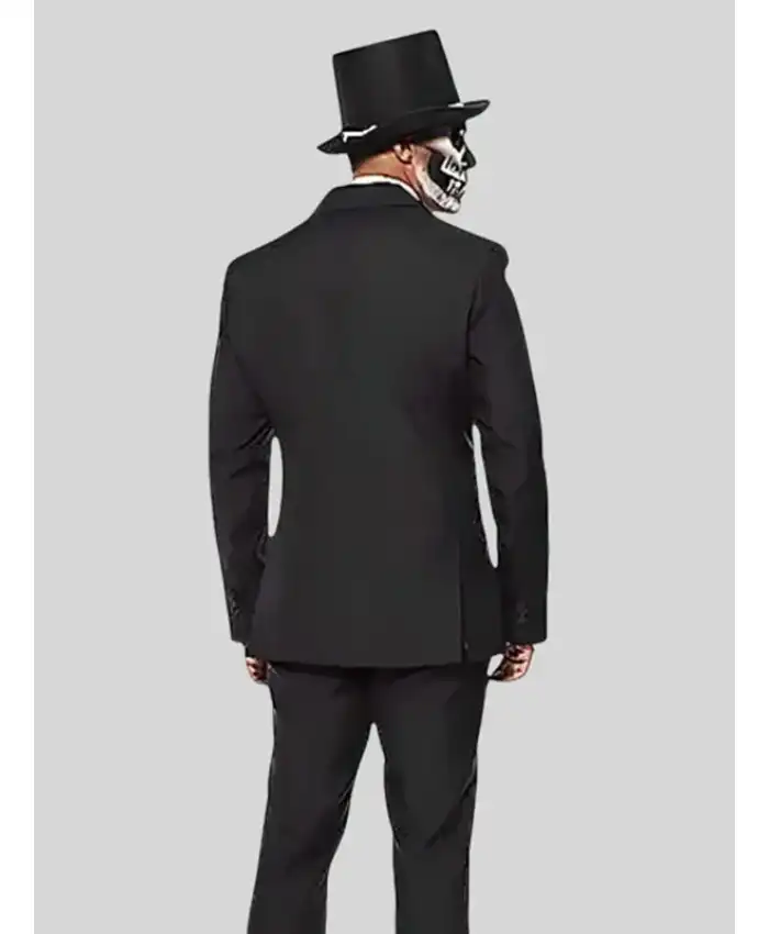 Halloween Skeleton Black Suit