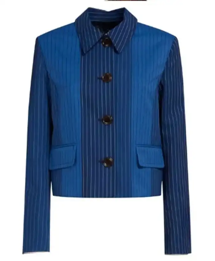 Next Gen NYC S02 Kendall White Stripe Jacket