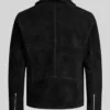 Amand Black Suede Jacket