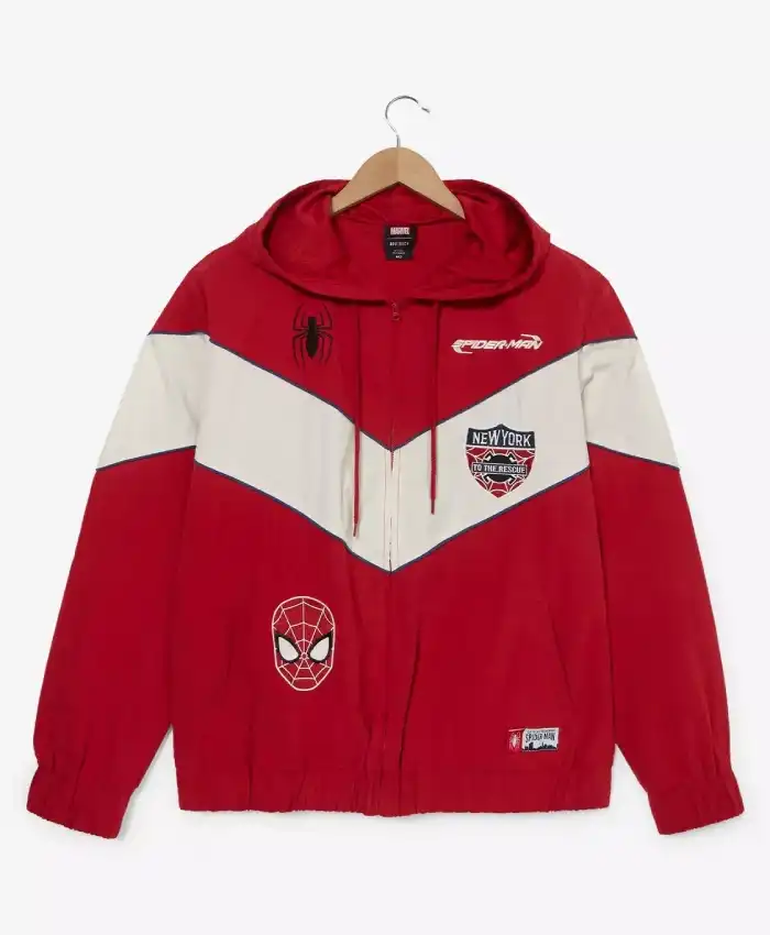 Spider Man Icons Windbreaker Jacket