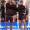 Jakub & Karolina US Open Maroon Track Jacket