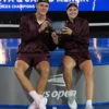 Jakub & Karolina US Open Maroon Track Jacket