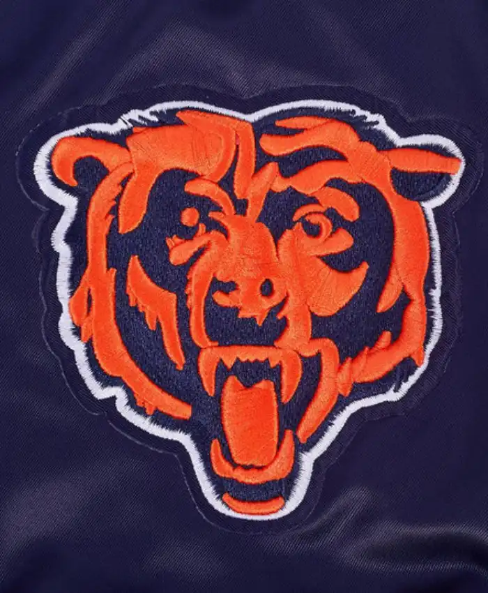 CHICAGO BEARS SHOW TIME SATIN JACKET