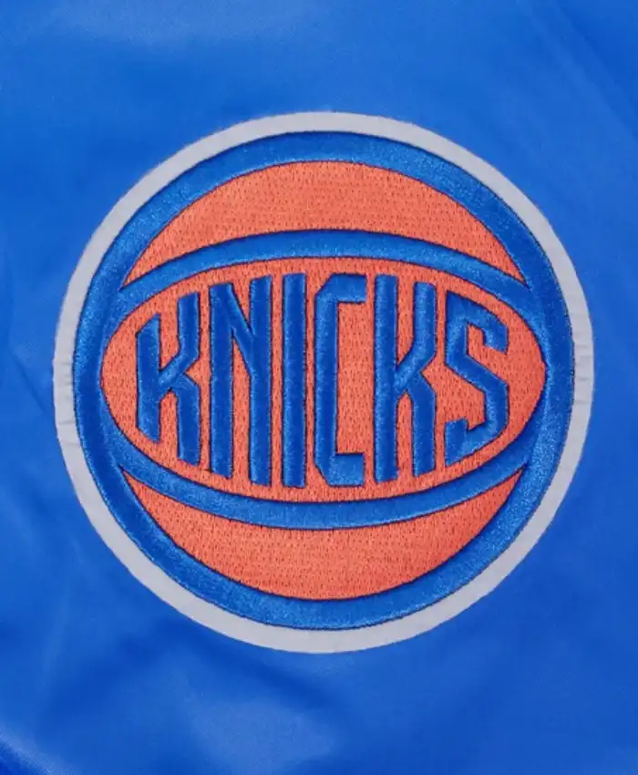 NEW YORK KNICKS SHOW TIME SATIN JACKET