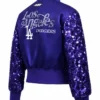 LOS ANGELES DODGERS SHOW TIME SATIN JACKET