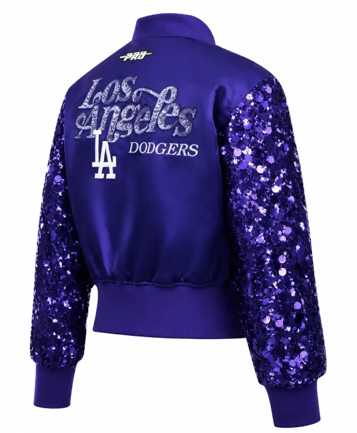 LOS ANGELES DODGERS SHOW TIME SATIN JACKET