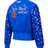 NEW YORK KNICKS SHOW TIME SATIN JACKET