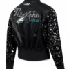 PHILADELPHIA EAGLES SHOW TIME SATIN JACKET