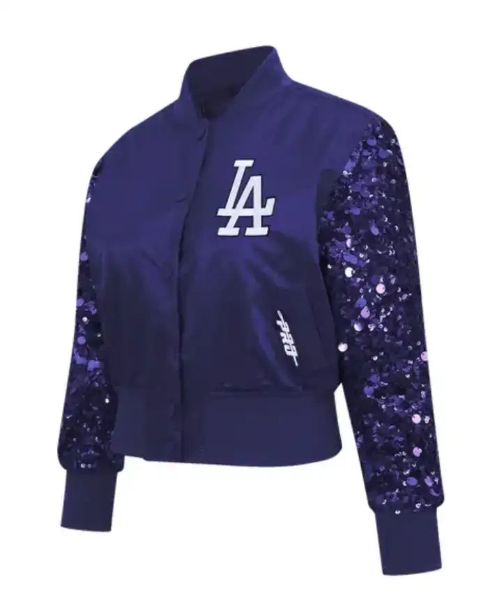 LOS ANGELES DODGERS SHOW TIME SATIN JACKET