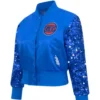 NEW YORK KNICKS SHOW TIME SATIN JACKET