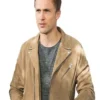 The Royals S03 William Moseley Suede Biker Jacket