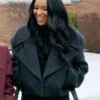 Honest Renovations S04 Lizzie Mathis Wool Peacoat
