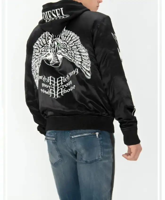 Ted Lasso Thierry Zoreaux Panther and Snake Printed Jacket