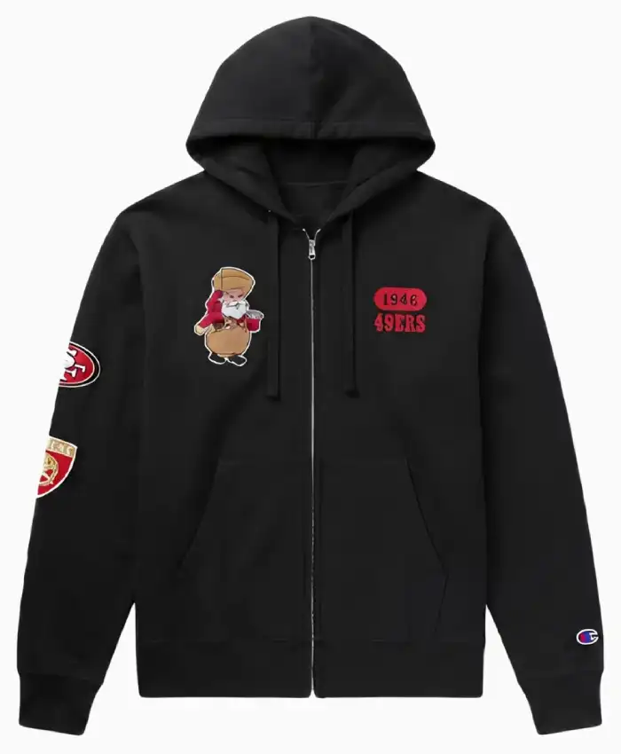 Disney x Champion Black Stinky All-Star Hoodie