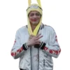 Pete Davidson Tommy Karate White Bomber Jacket