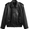 Jessica Alba Honest Renovations S04 Black Leather Jacket