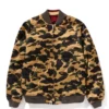 Bape JAPANESE CRANE EMBROIDERY REVERSIBLE SOUVENIR JACKET