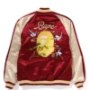 Bape JAPANESE CRANE EMBROIDERY REVERSIBLE SOUVENIR JACKET