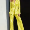 Women's Sparkly 2 Pieces Sequins Suit