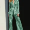 Women's Sparkly 2 Pieces Sequins Suit