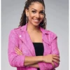 Beat Shazam S07 Corinne Foxx Pink Sequin Jacket